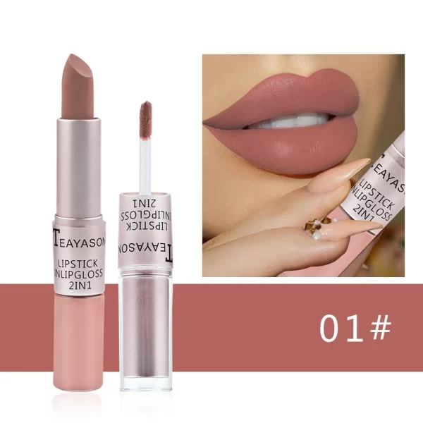 2-in-1 Lipstick/Gloss Set - 12 Shades - Image 8