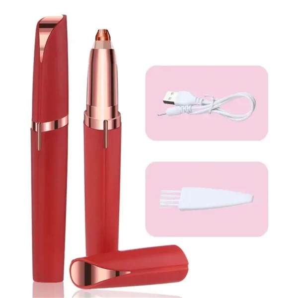 2-in-1 Painless Eyebrows Trimmer - Image 12