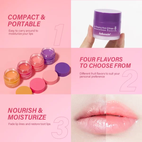 Moisturizing Antioxidant Lip Sleeping Mask - Image 5