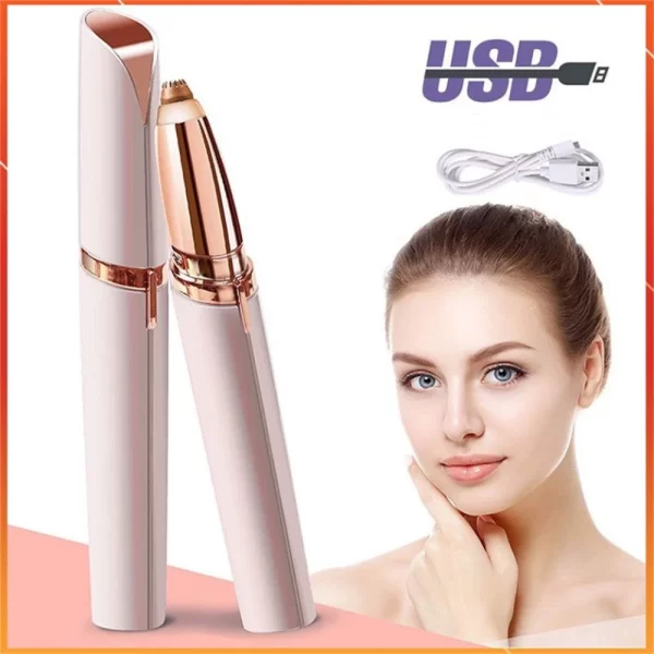 2-in-1 Painless Eyebrows Trimmer - Image 6
