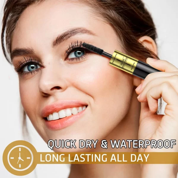 Double In-One Lightweight Fiber Mascara - Image 7