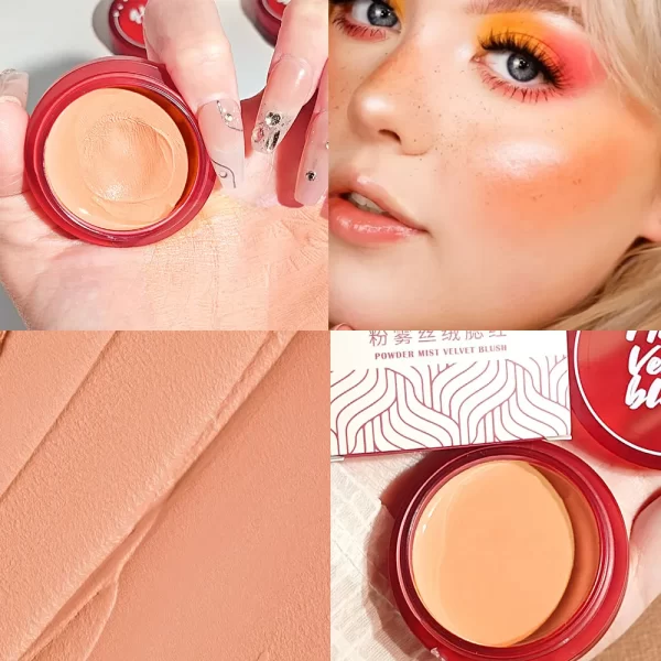Long Lasting Creamy Velvet Blush - Image 8