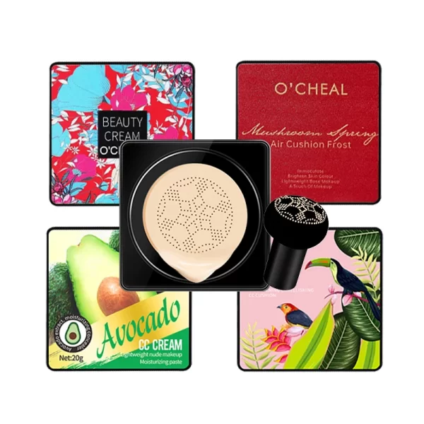 Mushroom Head Air Cushion CC Cream Long Lasting Waterproof Foundation - 8 Shades - Image 2
