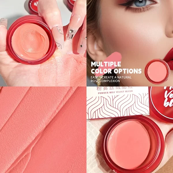 Long Lasting Creamy Velvet Blush - Image 9
