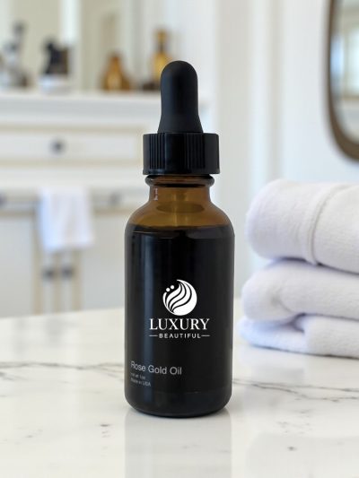 Luxury Rose Gold Facial Oil