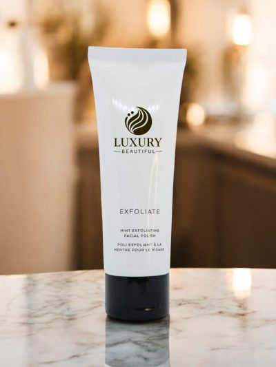 Luxury Beautiful Mint Exfoliating Facial Polish